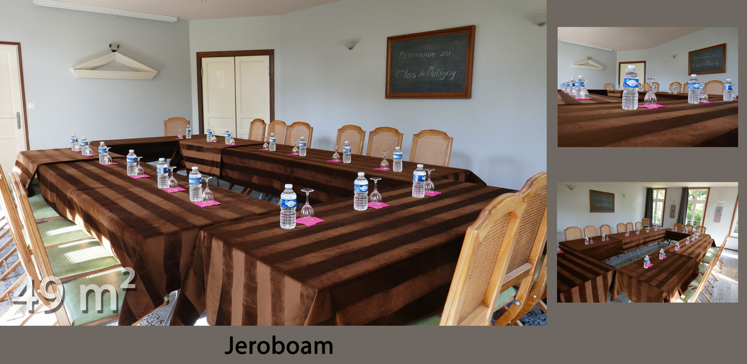 Salle Jeroboam au Clos de Mutigny à La Chaussée-sur-Marne